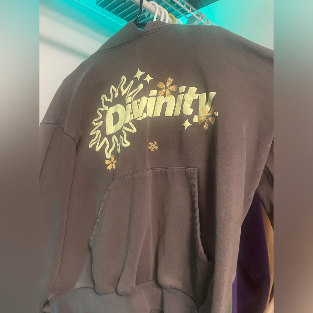 “divinity” hoodie from pacsun